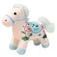 thumbnail image 1 of 2026 Year of The Horse Mascot Plush Pendant 1 Pc Chinese New Year Hanging Ornaments Zodiac Horse Gift Stuffed Animal Zodiac Decoration Lunar New Years Home Spring Festival Decoration, 4.72 Inch, Blue, 1 of 8