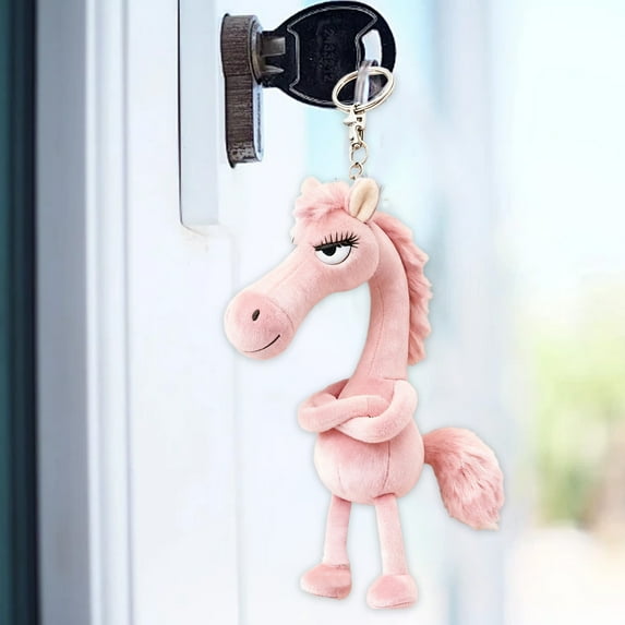 2026 Year of the Horse Pendant Bag, Soft Cloth Hanging Ornament for Chinese New Year Decor, Festive Gift for Family & Friends, Good Luck Decoration for Door, Wall, Window (5.51x5.51x2.36in)