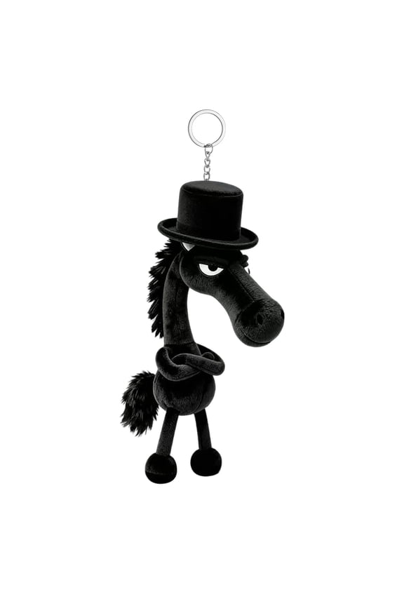2026 Year Of Keychain Funny Horse Keychain For 2026 Chinese New Year Plush Pendant For Bag And Keys AA