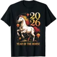 thumbnail image 1 of 2026 Year Of The Horse Chinese New Year Lanterns T-Shirt All Size S-5Xl, 1 of 4