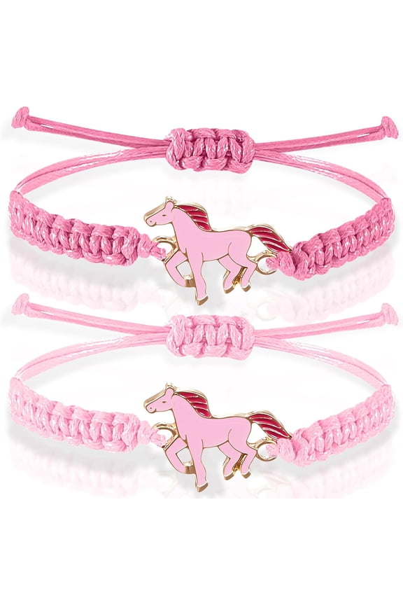2026 Year of the Horse Charm Bracelet for Women , Equestrian Jewelry Gift for Horse Lovers