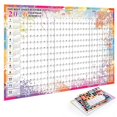 2026 Full Year Large Desk Calendar Includes Monthly Goal Notes ...
