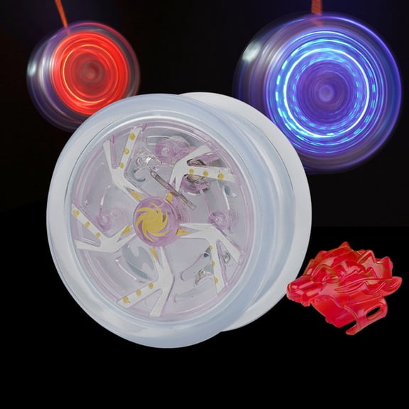 2026 Yoyo for Beginners to Advanced Players Durable String Trick Yoyo with Stable Balance Impulse LED Light Up YO-YO With Bearing Axle