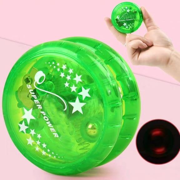 2026 Yoyo for Beginners to Advanced Players Durable String Trick Yoyo with Stable Balance LED Light Up YO-YO Beginner Responsive Bearing