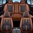 thumbnail image 1 of 2026 for Volkswagen Tiguan Vehicle Seat Covers Leather Upholstery Spill Protection Factory Style Fit Comfort Fit Seat Function Compatible, 1 of 9