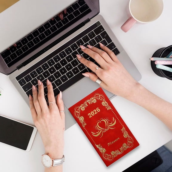 2026 hardcover notebook,Portable Notebook,Weekly Budget Planner,Suit Travel Trip Itineraries & Adventure Journaling Office School Supplies