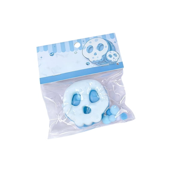2026 new Anxiety Relief Items Fidget, Fidget toys for Anxiety, 3X3 in, Blue Skull, Halloween Event, Vendor Stall, 1 Pc