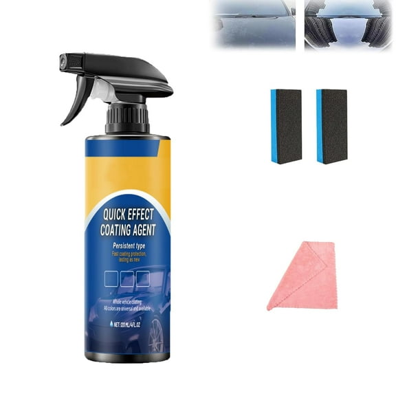 2026 new Nano Quick Coat Restore, Jetdryshop/Undersunnie Car Coating Spray, Advanced Car Quick-Acting Coating Agent Spray, Car Glass Oil Film Cleaning Agent for Shine & Protection (1pcs)