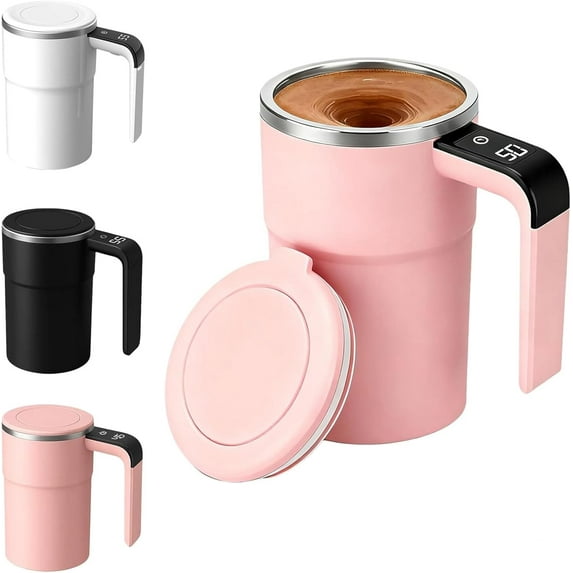 2026 new Self stiming Cofee Mug Magnetic Stiring Cup,Self Stirring Mug,Automatic Magnetic Stirring Coffee Mug,Multifunctional Spin Mug Birthday Gift for Home Office Kitchen Travel Birthday Gift