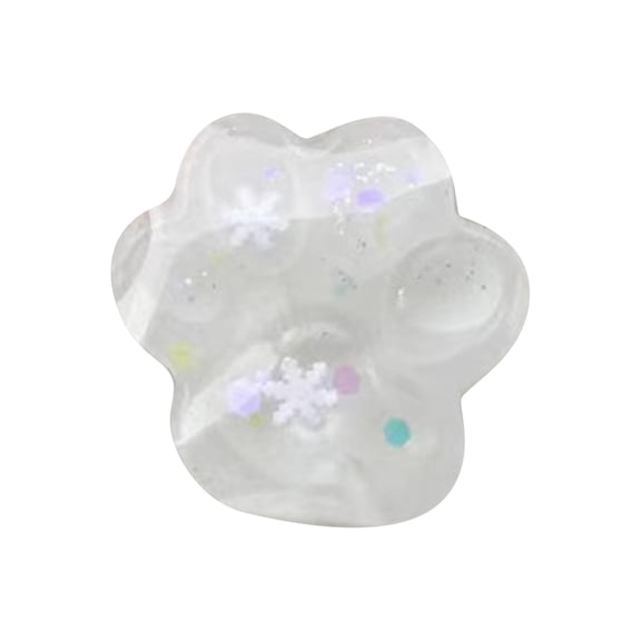 2026 new Squishy Stress Ball, Stress Ball Squishy, 2 in, Sand Stress Ball, Moldable, Anxiety Relief Items for , Clear, 1 Pc