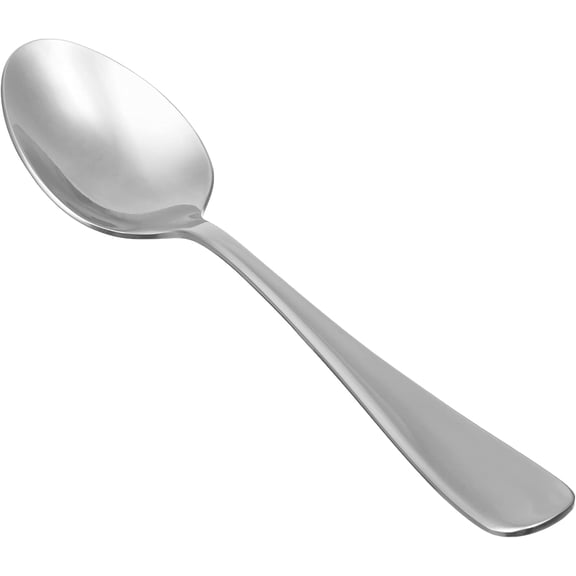2026 new Stainless Steel Dinner Spoons, 7.9in Round Edge Heavy Duty Tablespoons, 12 Count, Silver, Dishwasher Safe