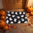 thumbnail image 1 of 2026 new Summerween Ghost & Pumpkin Coir Doormat, Cute Spooky Halloween Front Porch Rug, Non-Slip Seasonal Entryway Mat for Fall & Summer Decor, 27.5" x 15.7", 1 of 6