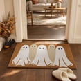 thumbnail image 1 of 2026 new Summerween Neutral Ghost Coir Doormat, Cute Spooky 5-Ghost Halloween Front Porch Mat, Non-Slip Seasonal Entryway Rug for Summerween & Fall, 29.5" x 17.7", 1 of 5