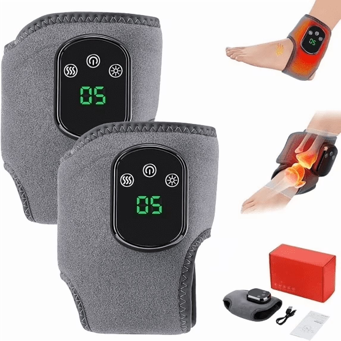 New 2026 Vita Feet Relief Triple Therapy Foot Massager with 3-Speed Vibration & 5-Temperature Settings, Portable for Home Office Travel