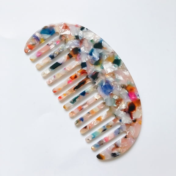 2026 new model acetate comb, European and American fashion ins style, portable comb for girls' dormitories, unisex