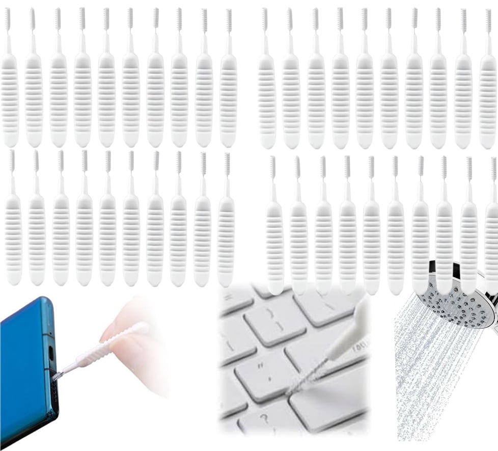 2026 upgraded Shower Head Cleaning Brush for Small Hole,New Multifunctional Shower Head Cleaning Brushes for Household Bathroom, Crevice Tiny Brush, for Shower Head, Faucet, Kitchen Sink, Small Holes