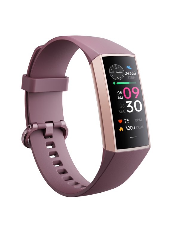 2026 Upgraded Smart Bracelet, 1.1" AMOLED Ultra Thin Touch Screen, 14 Days Battery, 25 Sport Modes Sleep Tracker Weather Music Control Alarm Stopwatch