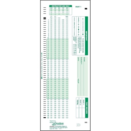 20260 882-E Compatible Answer Sheet 1,000-pack