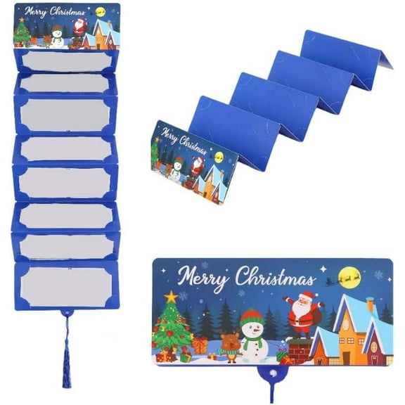 2026New Christmas Cash Gift Wrap Envelope, 10 Slots Christmas Money Holders for Cash, Cashs Gift Card Holders Xmas Christma Gift For Men Women Girls Boys, Surprise Money Envelopes