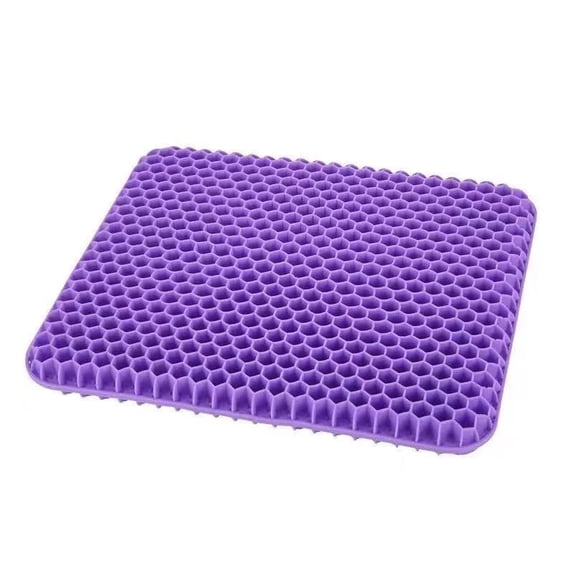 2026New Double Thick Gel Seat Cushion, Cooling Pressure Relief Pad for Office, Car, Wheelchair & Gaming Chair, Tailbone & Sciatica Pain Support