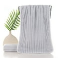 thumbnail image 1 of 2026Soft Bath Towels Set, Microfiber Ribbed Oversized Bath Towels,Highly Absorbent Washcloths, Extra Large for Multipurpose Use as Bath Fitness, Bathroom, Shower, Sports, Yoga Towel, 1 of 6