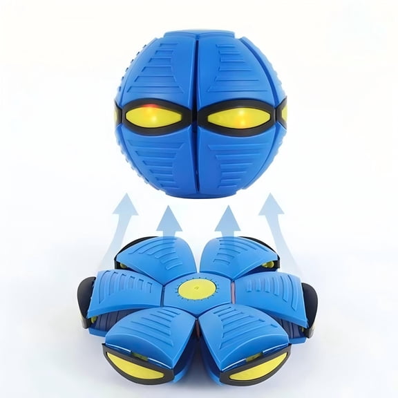 2026Transformable Flying Saucer Ball, Interactive Pet & Family Game Toy, Blue 2pcs)-ZLYLW YLdzch