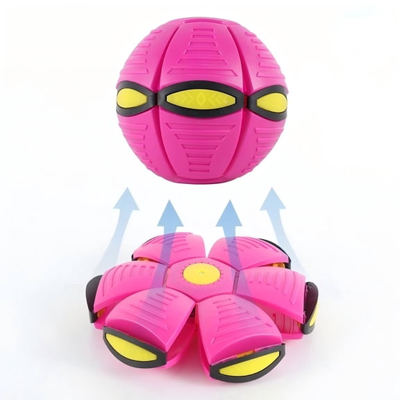 2026Transformable Flying Saucer Ball, Interactive Pet & Family Game Toy, (Pink 2pcs)-ZLYLW YLdzch