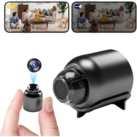 2026TripleHBB Mini Full HD 4k Security Camera, Mini Wireless WiFi Camera 1080p Hd(No Card)