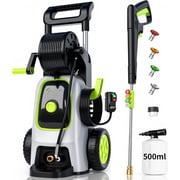 2026Upgraded 5000Max Pressure Washer, 35ft Power Cord w/GFCI