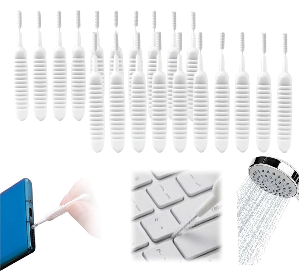 2026upgraded Shower Head Cleaning Brush for Small Hole, New Multifunctional Shower Head Cleaning Brushes for Household Bathroom, Crevice Tiny Brush, for Shower Head, Faucet, Kitchen Sink, Small Holes