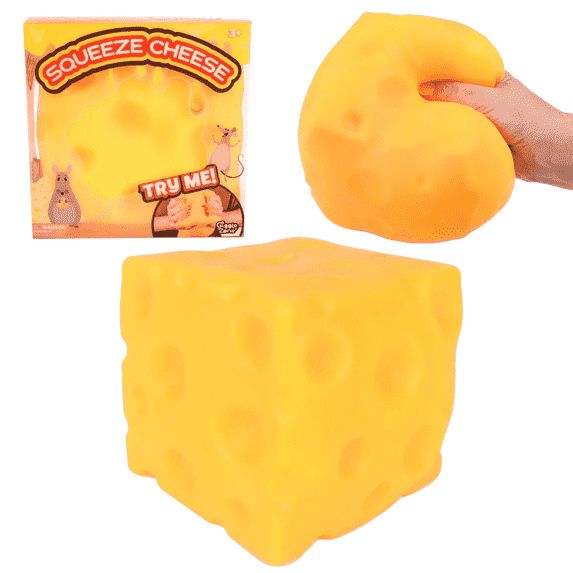 Chhese Slow Rise 2027 4inch Cheese Squishy, Cheese Slushy Squishies Stress - Realistic ...