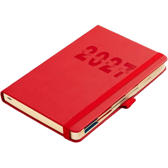 2027 A5 Travel Daily Planner Notebook,Monthly Weekly Views Calendar Book with Monthly Index,All-in-One Daily Weekly Monthly Schedule Organizer,Ideal for Students Business Professionals Office Use
