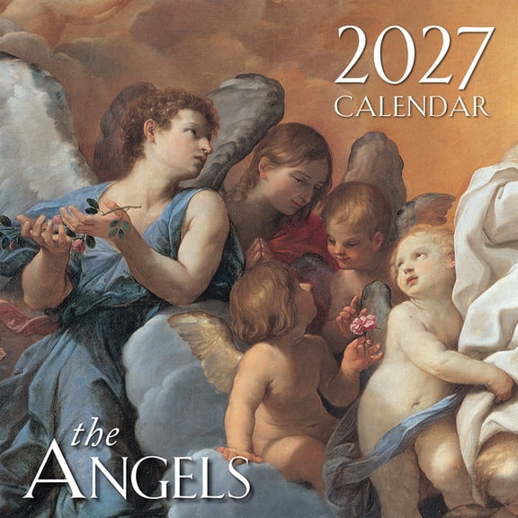 2027 Angels Wall Calendar, (Paperback)