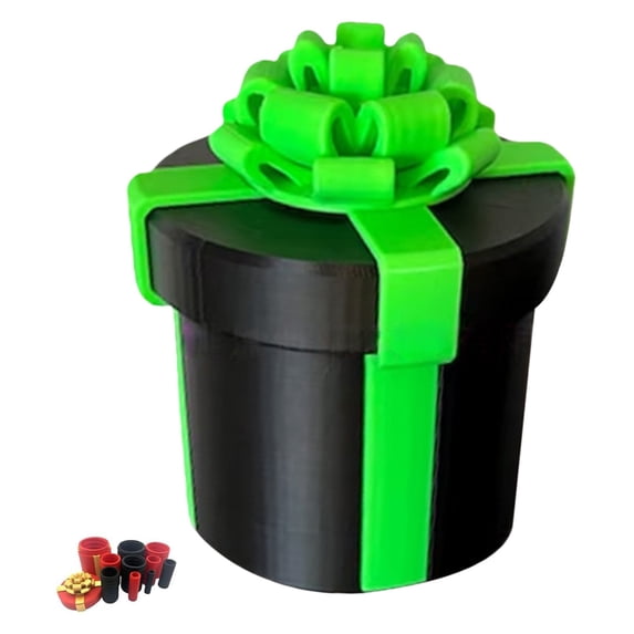 2027 Annoying Nested Screw Gift Box, Annoying Gift Box, 10 Layer Reusable Prank Gifts Boxes for Cash and Small Surprises,Funny Money Puzzle Boxs for Birthday Christmas White Elephant Party