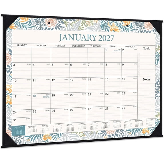 2027 Calendar - 2027 Desk Calendar, Jan.2027 - Dec.2027, 22