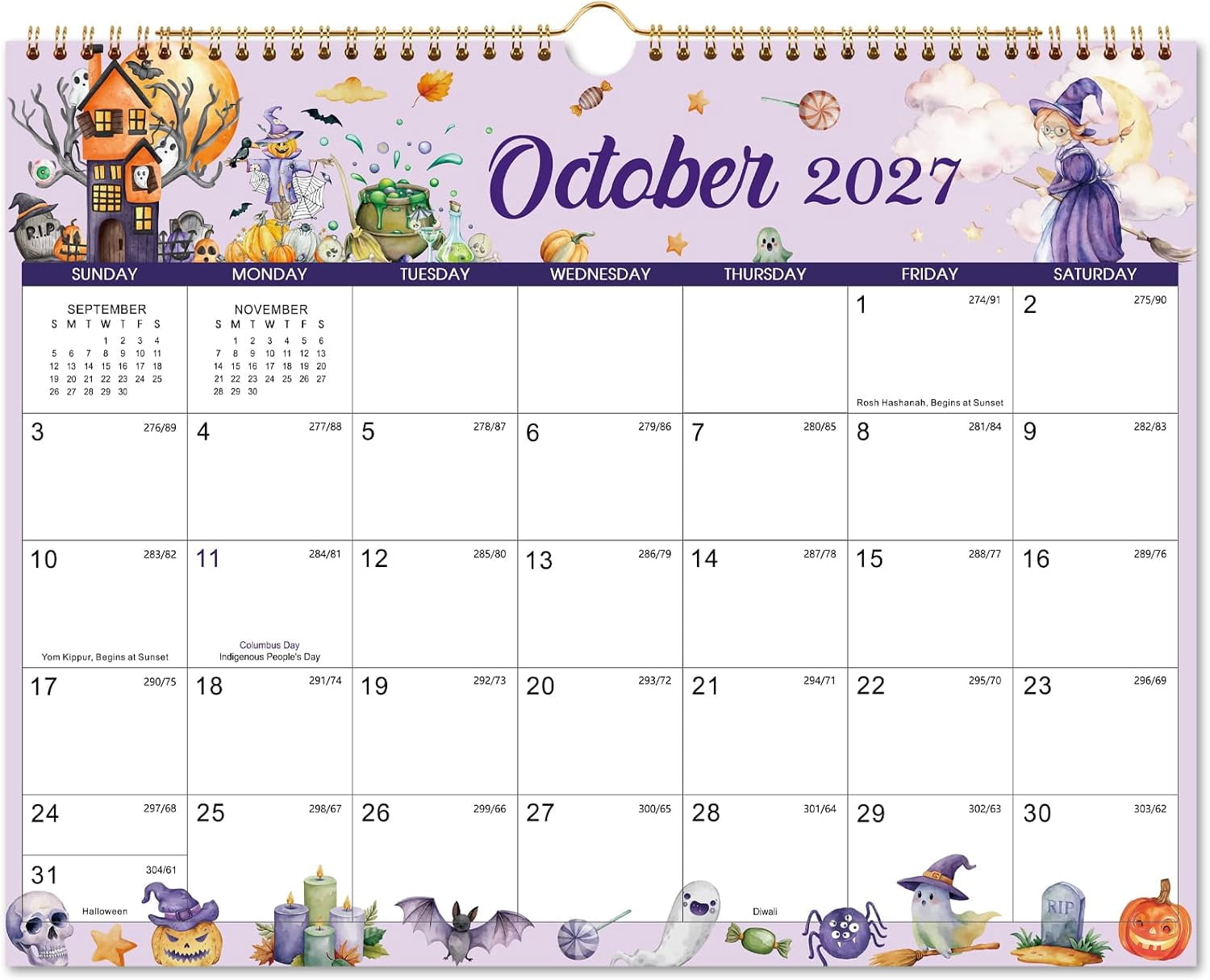 Snacking 2027 2027 Calendar - 2027 Wall Calendar, Large Wall Calendar 2027 - Walmart.com