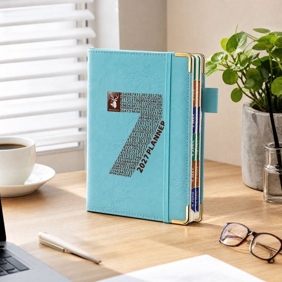 2027 Daily Planner A5 Size, English Schedule Book One Page Per Day ...
