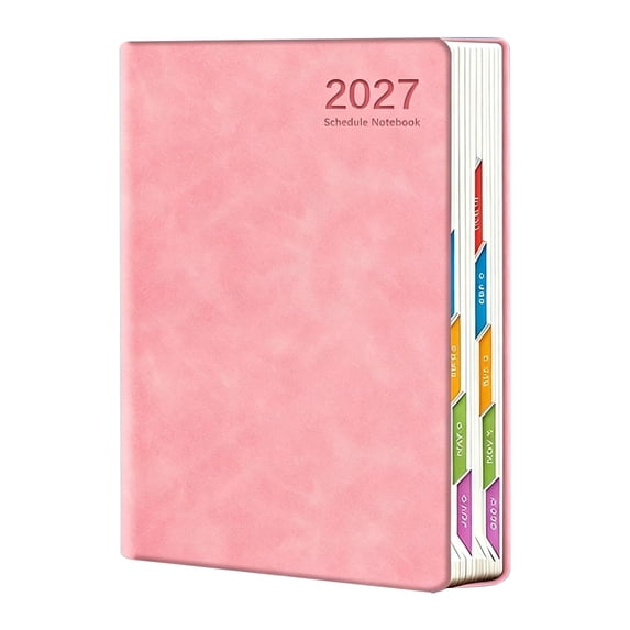 2027 Daily Planner/Calendar, 2027 Planner Weekly and Monthly, Jan 2027 - Dec 2027 Planner One Page per Day with Hourly Schedule, 12 Monthly Tabs, 5.7'' X 8.4''