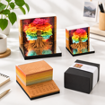 Led Design Plan 2027 Desk Calendar 3D Paper Art with LED Lights, The Tree of Dreams ...
