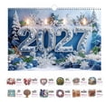 thumbnail image 1 of 2027 Diamond Painting Calendar, DIY Wall Hanging Seasonal Monthly Calendar Kit, New Year Theme Craft for Home Decor, 1 of 8