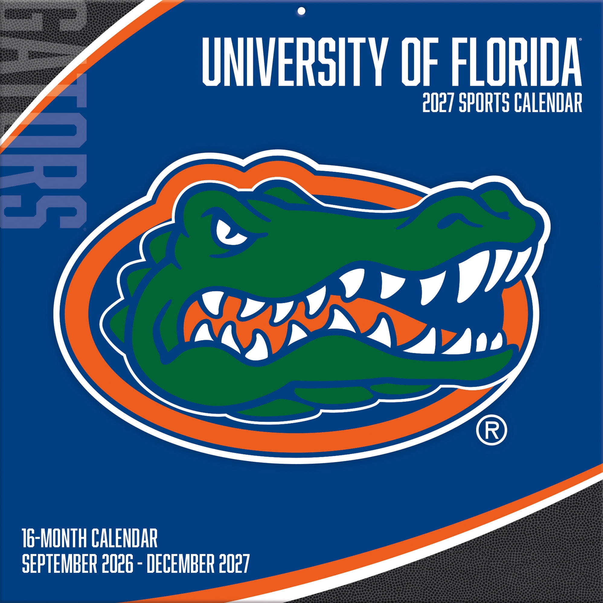 2027 Florida Gators, 12x12 Team Wall Calendar, 12"x12", Multicolor