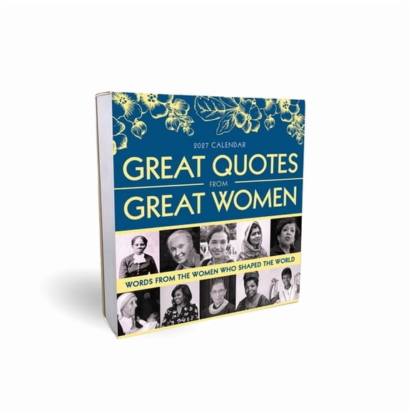 2027 Great Quotes from Great Women Boxed Calendar, (Paperback)