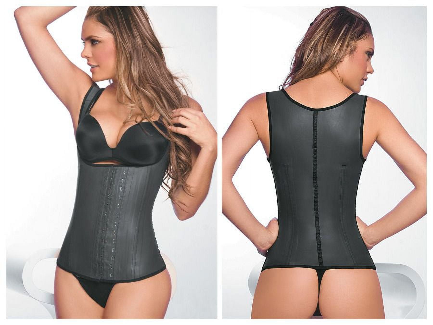 2027 Latex Girdle Body Shaper Color Black Size M 34 Walmart