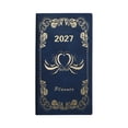 thumbnail image 1 of 2027 Mini Pocket Planner Calendar,6.85x3.77 Inch Time Management Plan Notebook,Portable Daily Notebook for Documenting Life,Navy, 1 of 4