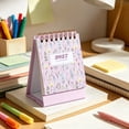 thumbnail image 1 of 2027 Mini Standing Desk Calendar, 12-Month Planner from January 2027 to December 2027, Compact Monthly Pages and a Fold-Out Easel Base for Office Desks and Reception Counters, 1 of 6