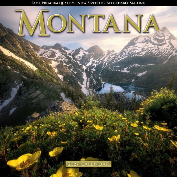 Farcountry Press, Montana Scenic 2027 Wall Calendar