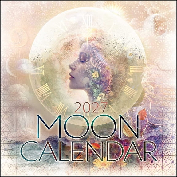 2027 Moon Wall Calendar, (Paperback)