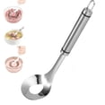 thumbnail image 1 of 2027 New 304 Stainless Steel Meatball Maker, Meatball Maker Spoon,Meatball Spoons,Stainless Steel Meatball Maker Spoon with Hole Convenient Storage Design Long Handle Spoon for Kitchen(A), 1 of 8