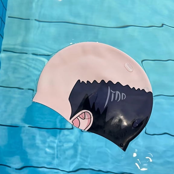 2027 New Bald Swim Cap, Novelty Swimming Hat, Pool Party Accessory for Beach Trips, Vacations, and Water Activities