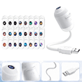 thumbnail image 1 of 2027 New Hd Smart Dynamic 5d Holographic Night Light Projector, Plug and Play Hd Star Projector, 360° Adjustable Hd Galaxy and Ocean Projector for Bedroom Ceiling,with 24 Films, 1 of 10
